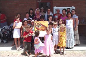 Ученики воскресной школы  в Лимассоле 2001 г.